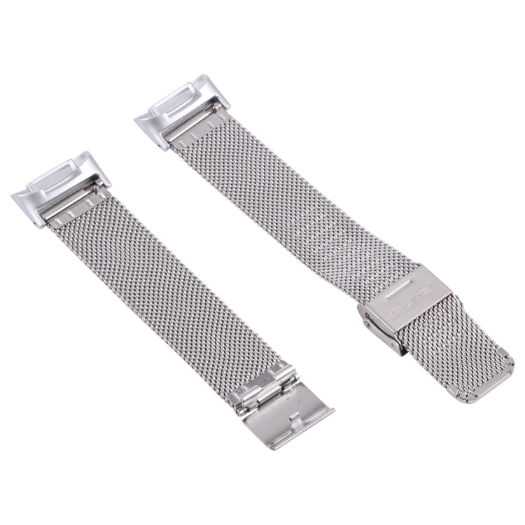 Bracelet de montre à double boucle en acier Milan, For Fitbit Charge 5