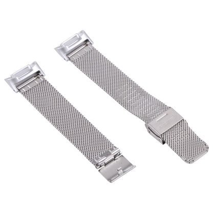 Bracelet de montre à double boucle en acier Milan, For Fitbit Charge 5