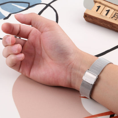 Bracelet de montre à double boucle en acier Milan, For Fitbit Charge 5