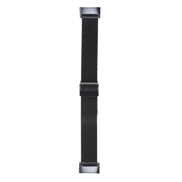 Bracelet de montre à double boucle en acier Milan, For Fitbit Charge 5