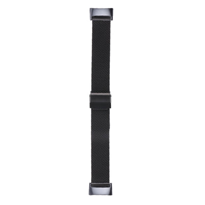 Bracelet de montre à double boucle en acier Milan, For Fitbit Charge 5