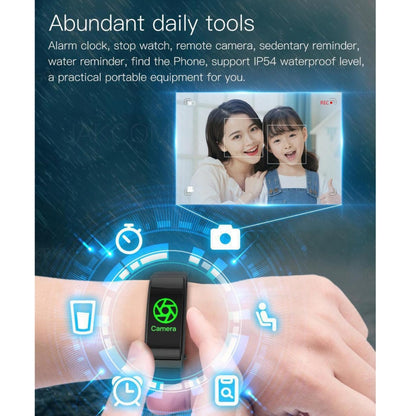 JAKCOM F2 1,28 pouces écran couleur TFT Bluetooth écouteur montre intelligente, prise en charge de la surveillance du sommeil/surveillance de la fréquence cardiaque/appel Bluetooth/mode multi-sports