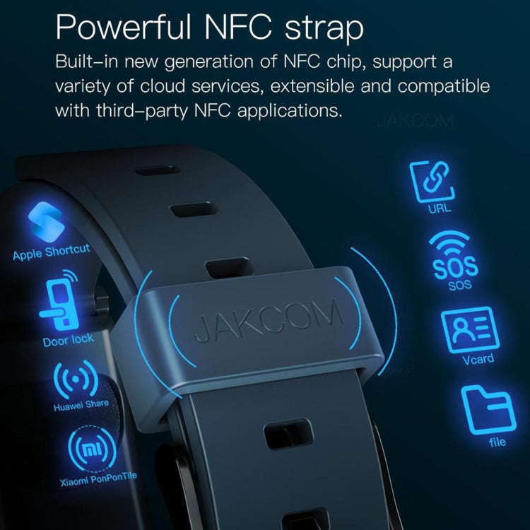 JAKCOM F2 1,28 pouces écran couleur TFT Bluetooth écouteur montre intelligente, prise en charge de la surveillance du sommeil/surveillance de la fréquence cardiaque/appel Bluetooth/mode multi-sports