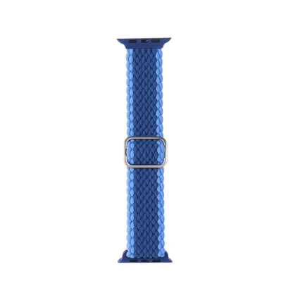Bracelet de montre en nylon tissé rayé réglable pour la série Apple Watch, 7 41mm / 6&SE&5&4 40mm / 3&2&1 38mm, 7 45mm / 6&SE&5&4 44mm / 3&2&1 42mm