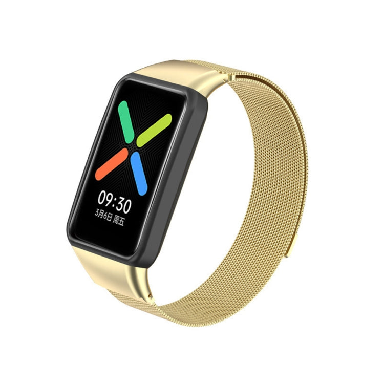 Bracelet de montre en métal magnétique Milan, For OPPO Watch Free NFC