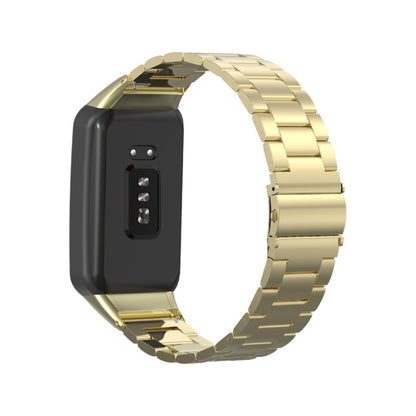 Bracelet de montre en acier inoxydable à trois perles, For OPPO Watch Free NFC