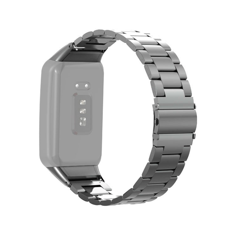 Bracelet de montre en acier inoxydable à trois perles, For OPPO Watch Free NFC