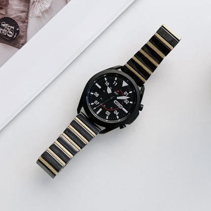 Bracelet de montre en acier à une perle en céramique, 20mm, 22mm