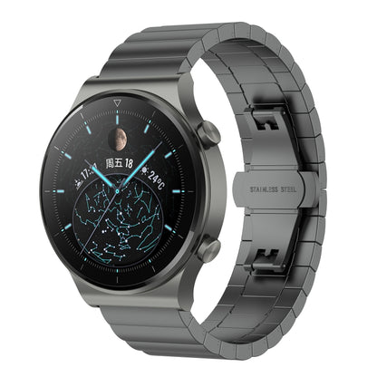 Bracelet de montre en acier à une perle, For Huawei Watch GT 3 46mm/GT Runner, For Huawei Watch GT 3 42mm