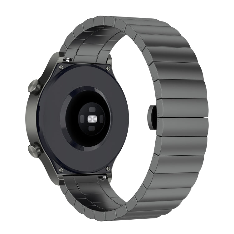 Bracelet de montre en acier à une perle, For Huawei Watch GT 3 46mm/GT Runner, For Huawei Watch GT 3 42mm