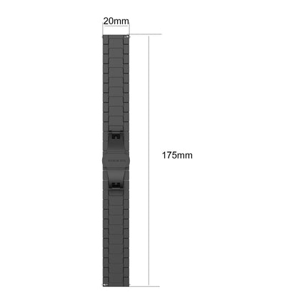 Bracelet de montre en acier à une perle, For Huawei Watch GT 3 46mm/GT Runner, For Huawei Watch GT 3 42mm