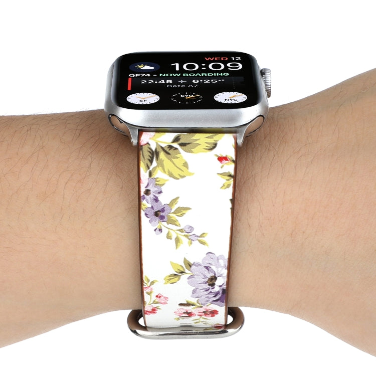 Bracelet de montre à fleurs, For Apple Watch Series, For Apple Watch Series 5