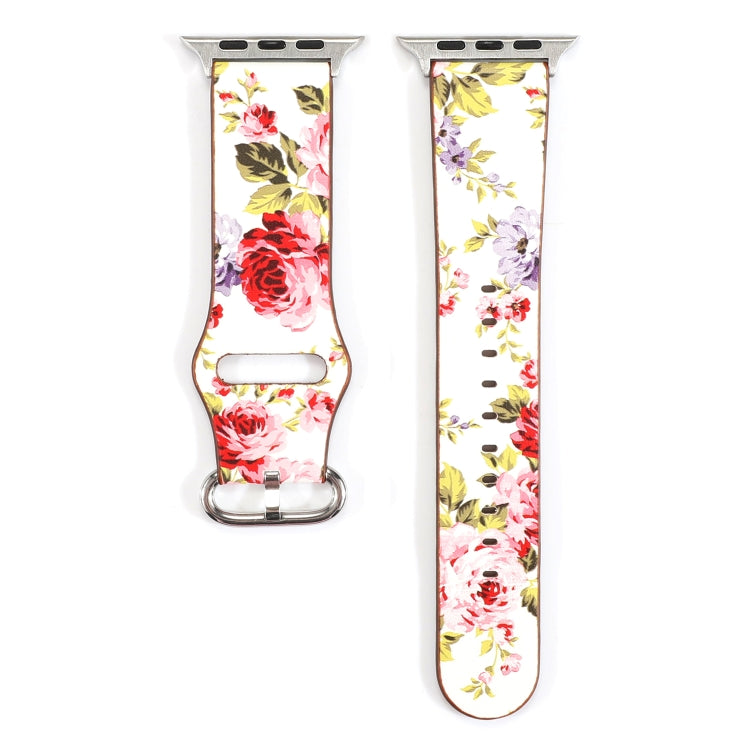 Bracelet de montre à fleurs, For Apple Watch Series, For Apple Watch Series 5