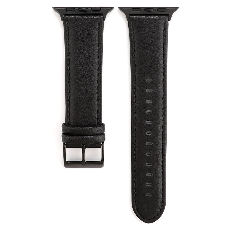 Huile Wax Crazy Horse Texture Bracelet en cuir véritable, For Apple Watch Series, For Apple Watch Series 5