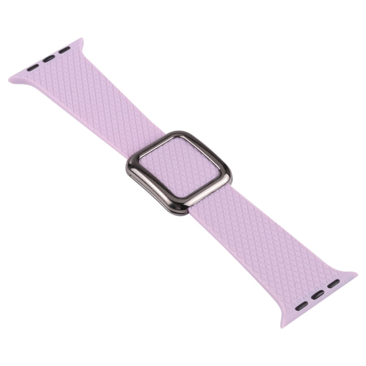 Bracelet de montre en silicone à boucle noire pour la série Apple Watch, 7 41mm / 6&SE&5&4 40mm / 3&2&1 38mm, 7 45mm / 6&SE&5&4 44mm / 3&2&1 42mm