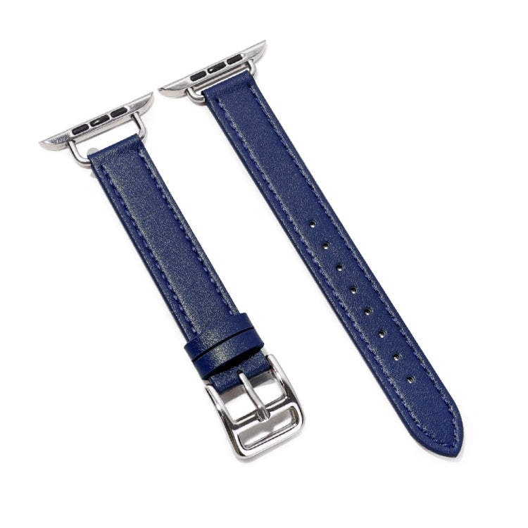 Bracelet de montre en cuir de vachette de 14 mm pour la série Apple Watch, 7 41mm/6&SE&5&4 40mm/3&2&1 38mm, 7 45mm/6&SE&5&4 44mm/3&2&1 42mm