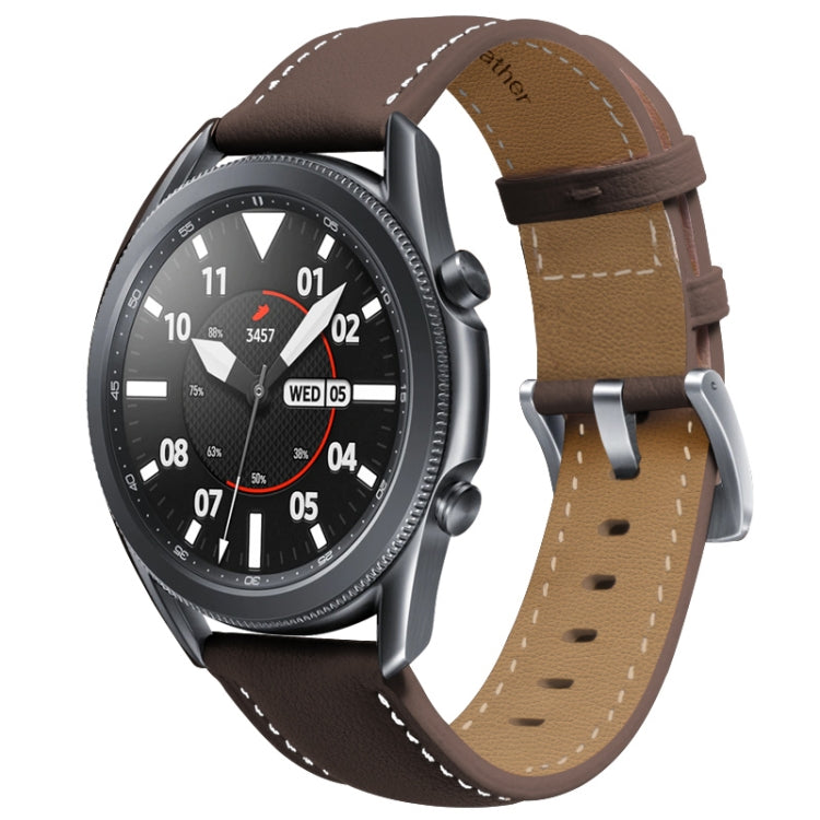 Bracelet en cuir, For Samsung Galaxy Watch4 40mm/44mm