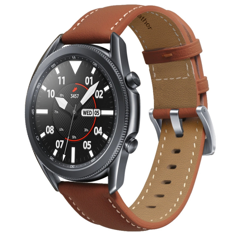 Bracelet en cuir, For Samsung Galaxy Watch4 40mm/44mm