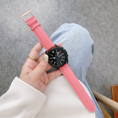 Bracelet en cuir, For Samsung Galaxy Watch4 40mm/44mm