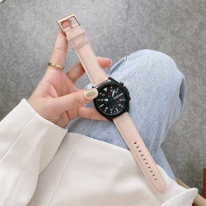 Bracelet en cuir, For Samsung Galaxy Watch4 40mm/44mm
