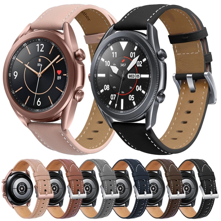 Bracelet en cuir, For Samsung Galaxy Watch4 40mm/44mm