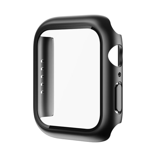 Cadre PC ROCK 2 en 1 + étui de protection en verre trempé, For Apple Watch Series 9 / 8 / 7 41mm, For Apple Watch Series 9 / 8 / 7 45mm