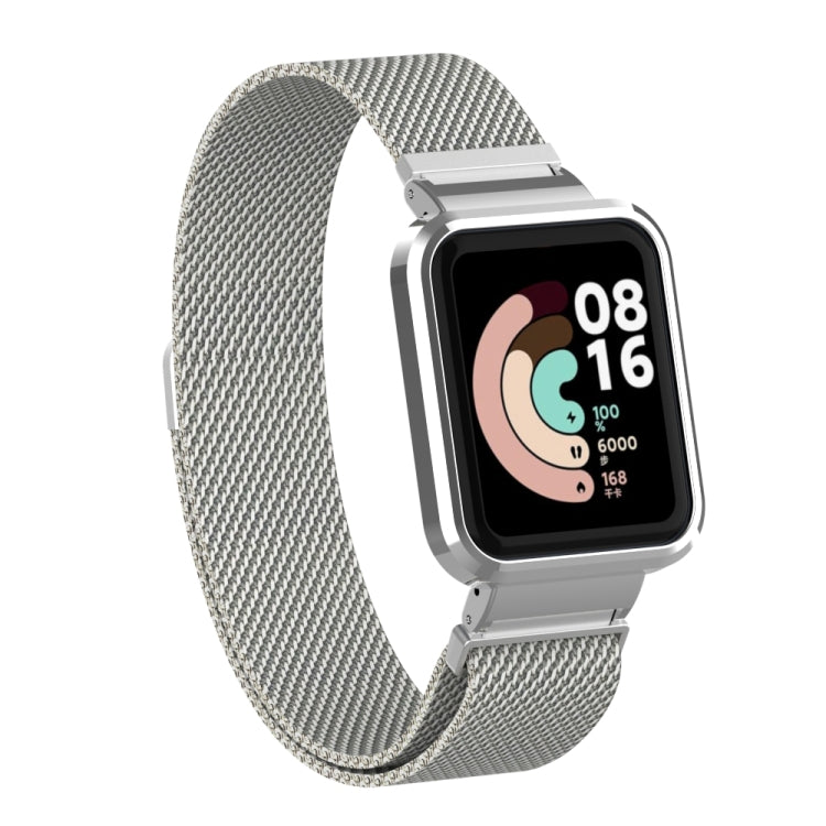 Bracelet de montre en métal magnétique milanais, For Xiaomi Mi Watch Lite / Redmi Watch, For Xiaomi Redmi Watch 2