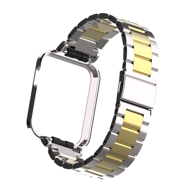 Bracelet de montre en métal à trois perles, For Xiaomi Mi Watch Lite / Redmi Watch, For Xiaomi Redmi Watch 2