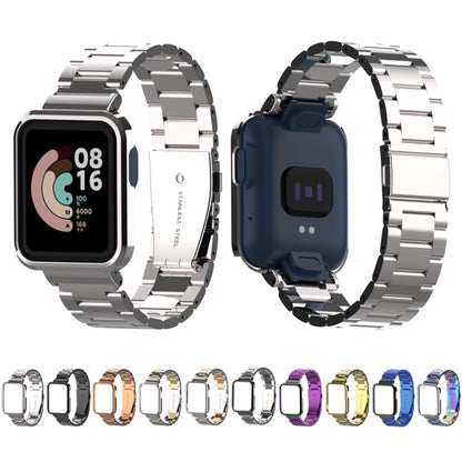 Bracelet de montre en métal à trois perles, For Xiaomi Mi Watch Lite / Redmi Watch, For Xiaomi Redmi Watch 2