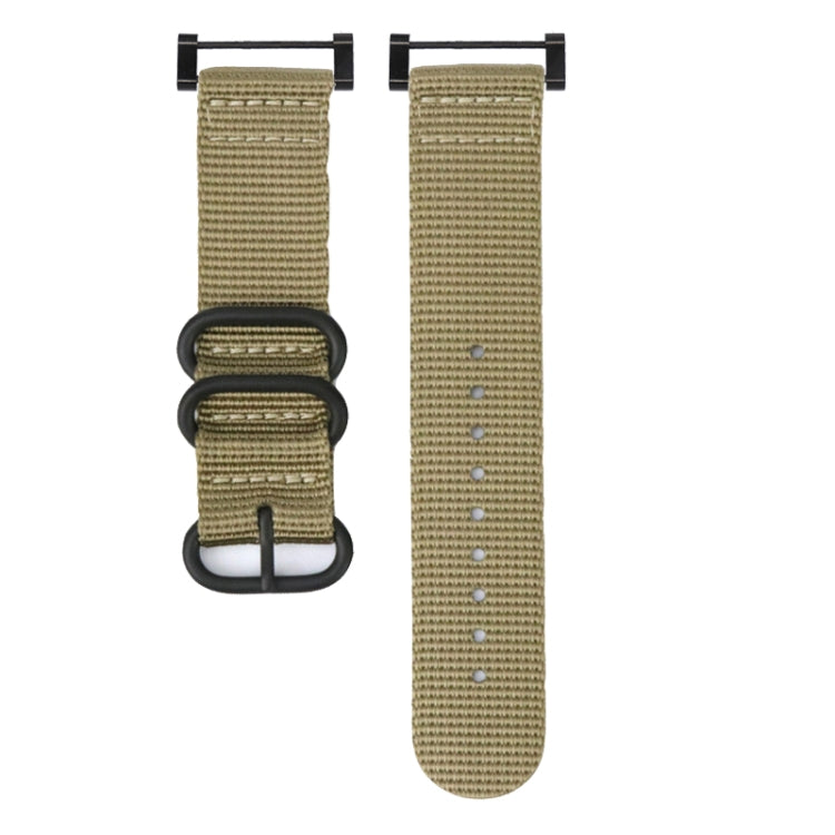 Bracelet de montre en nylon à boucle en acier à trois anneaux, For Suunto CORE, For Suunto 7