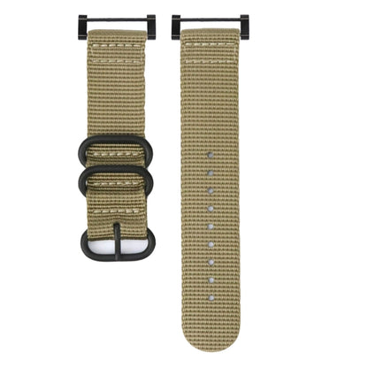 Bracelet de montre en nylon à boucle en acier à trois anneaux, For Suunto CORE, For Suunto 7