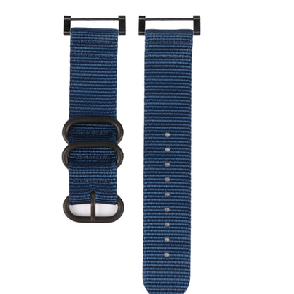 Bracelet de montre en nylon à boucle en acier à trois anneaux, For Suunto CORE, For Suunto 7