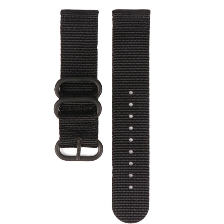 Bracelet de montre en nylon à boucle en acier à trois anneaux, For Suunto CORE, For Suunto 7