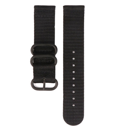 Bracelet de montre en nylon à boucle en acier à trois anneaux, For Suunto CORE, For Suunto 7