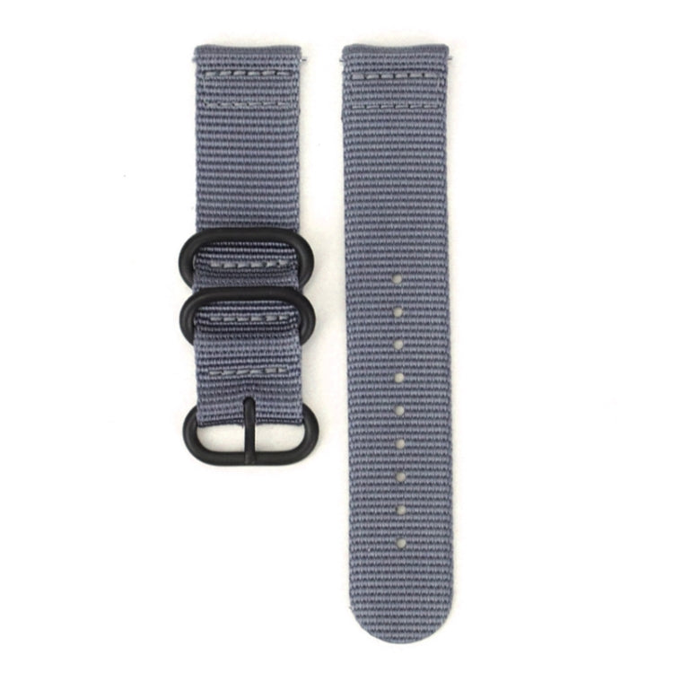 Bracelet de montre en nylon à boucle en acier à trois anneaux, For Suunto CORE, For Suunto 7