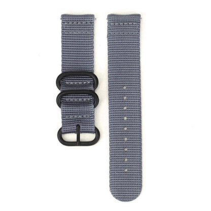 Bracelet de montre en nylon à boucle en acier à trois anneaux, For Suunto CORE, For Suunto 7