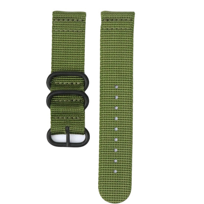 Bracelet de montre en nylon à boucle en acier à trois anneaux, For Suunto CORE, For Suunto 7