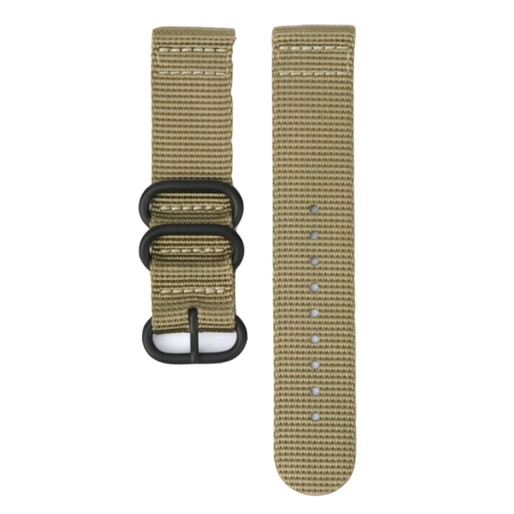 Bracelet de montre en nylon à boucle en acier à trois anneaux, For Suunto CORE, For Suunto 7