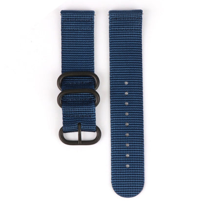 Bracelet de montre en nylon à boucle en acier à trois anneaux, For Suunto CORE, For Suunto 7