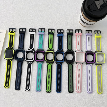 Bracelet de montre en TPU pour la série Apple Watch, 7 41mm / 6&SE&5&4 40mm / 3&2&1 38mm
