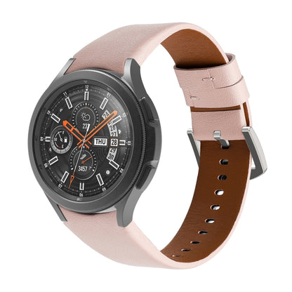 Bracelet en cuir véritable, For Samsung Galaxy Watch4 40mm / 44mm
