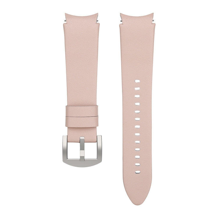 Bracelet en cuir véritable, For Samsung Galaxy Watch4 40mm / 44mm