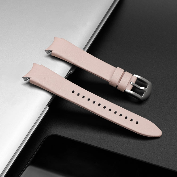 Bracelet en cuir véritable, For Samsung Galaxy Watch4 40mm / 44mm