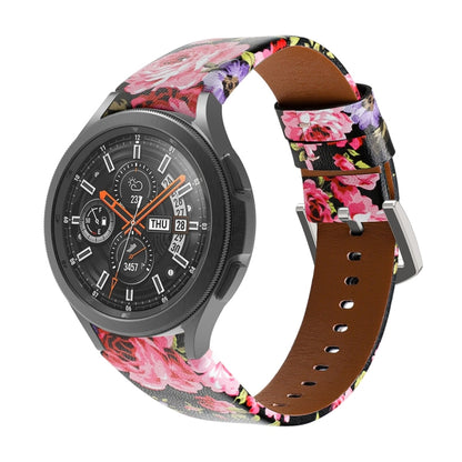 Bracelet en cuir véritable, For Samsung Galaxy Watch4 40mm / 44mm