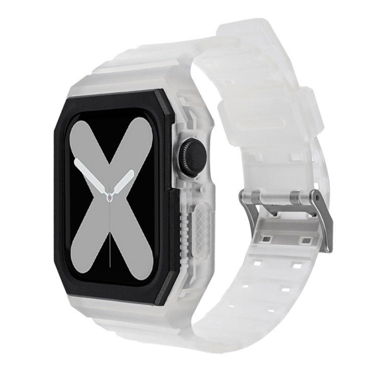 Bracelet de montre intégré bicolore pour la série Apple Watch, 7 41mm / 6&SE&5&4 40mm / 3&2&1 38mm, 7 45mm / 6&SE&5&4 44mm / 3&2&1 42mm