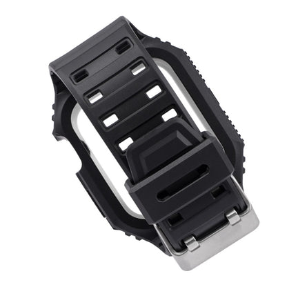 Bracelet de montre intégré bicolore pour la série Apple Watch, 7 41mm / 6&SE&5&4 40mm / 3&2&1 38mm, 7 45mm / 6&SE&5&4 44mm / 3&2&1 42mm