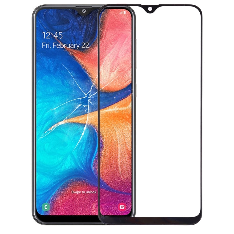 Lentille en verre extérieure de l'écran avant avec adhésif optiquement transparent OCA pour Samsung Galaxy