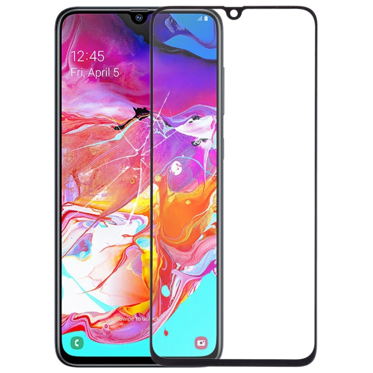Lentille en verre extérieure de l'écran avant avec adhésif optiquement transparent OCA pour Samsung Galaxy