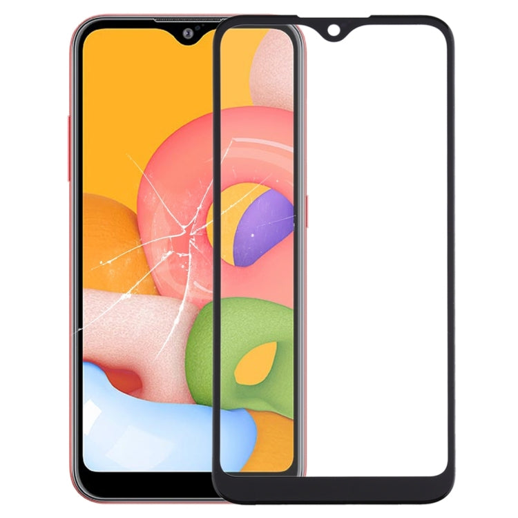 Lentille en verre extérieure de l'écran avant avec adhésif optiquement transparent OCA pour Samsung Galaxy