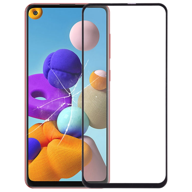 Lentille en verre extérieure de l'écran avant avec adhésif optiquement transparent OCA pour Samsung Galaxy